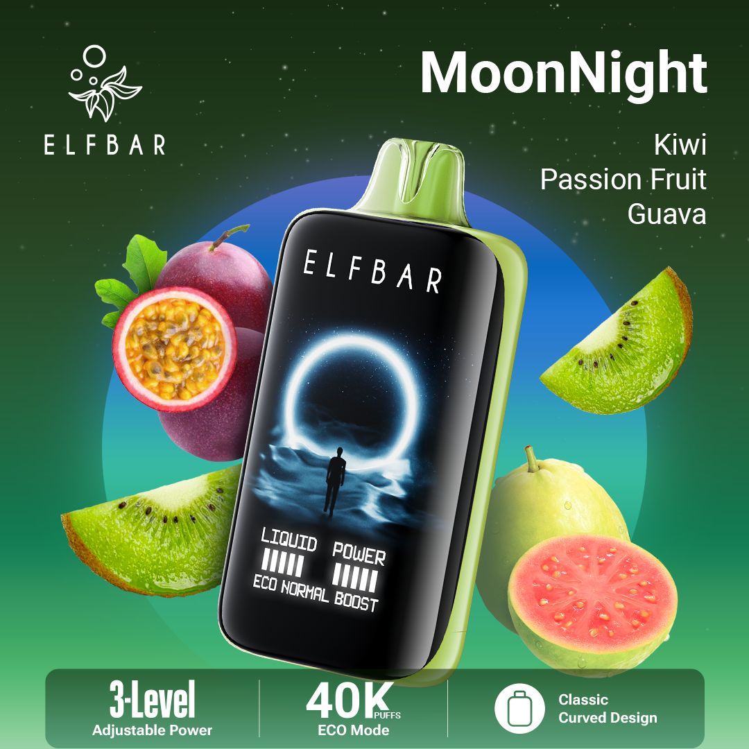 ELFBAR MoonNight Kiwi Passion Fruit Guava